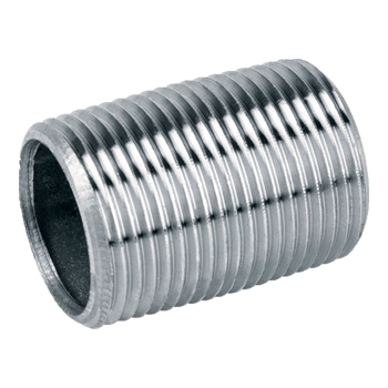 NIPLE GALVANIZADO 1/4"  X ROSCA CORRIDA